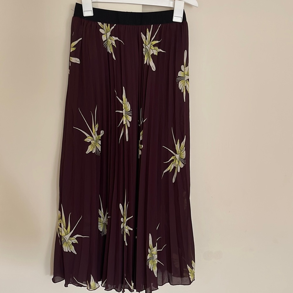 HM print skirt